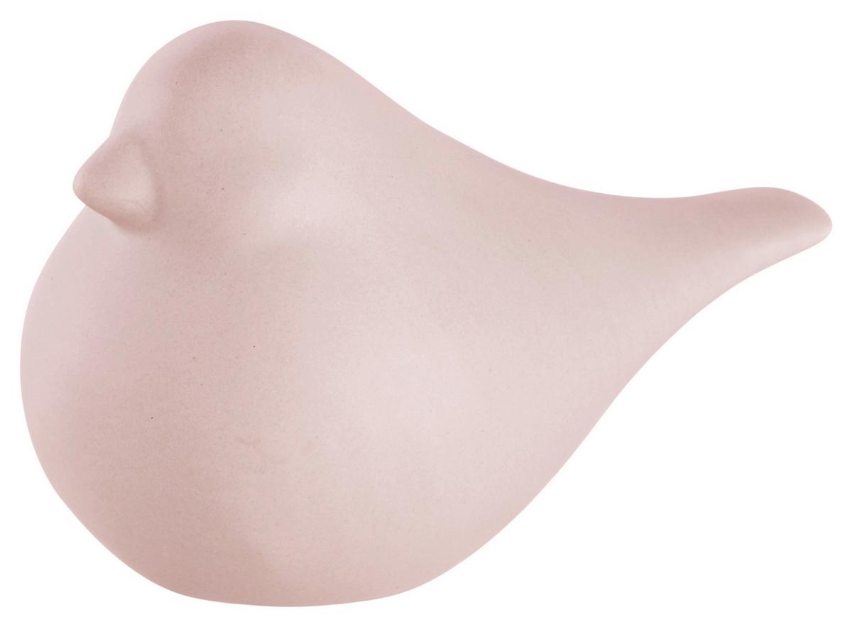 Dekor Madár Wilhelmy I - világos rózsaszín, Konventionell, kerámia (6/10/4cm) - Modern Living