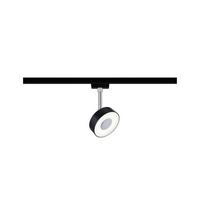 LED-Deckenleuchte Urail Spot Circle max. 5 Watt - Chromfarben/Schwarz, Design, Kunststoff/Metall (9,8/14,7/5cm) - Paulmann