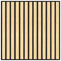 PANEL AKUSTYCZNY EICHE NATUR PREMIUM - kolor dębowy/beżowy, Konventionell, materiał drewnopochodny (52,5/52,5/1,65cm) - Novel