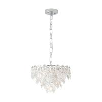 Hängeleuchte 39723_carvario - Klar/Chromfarben, Konventionell, Glas/Metall (47/110cm) - Eglo