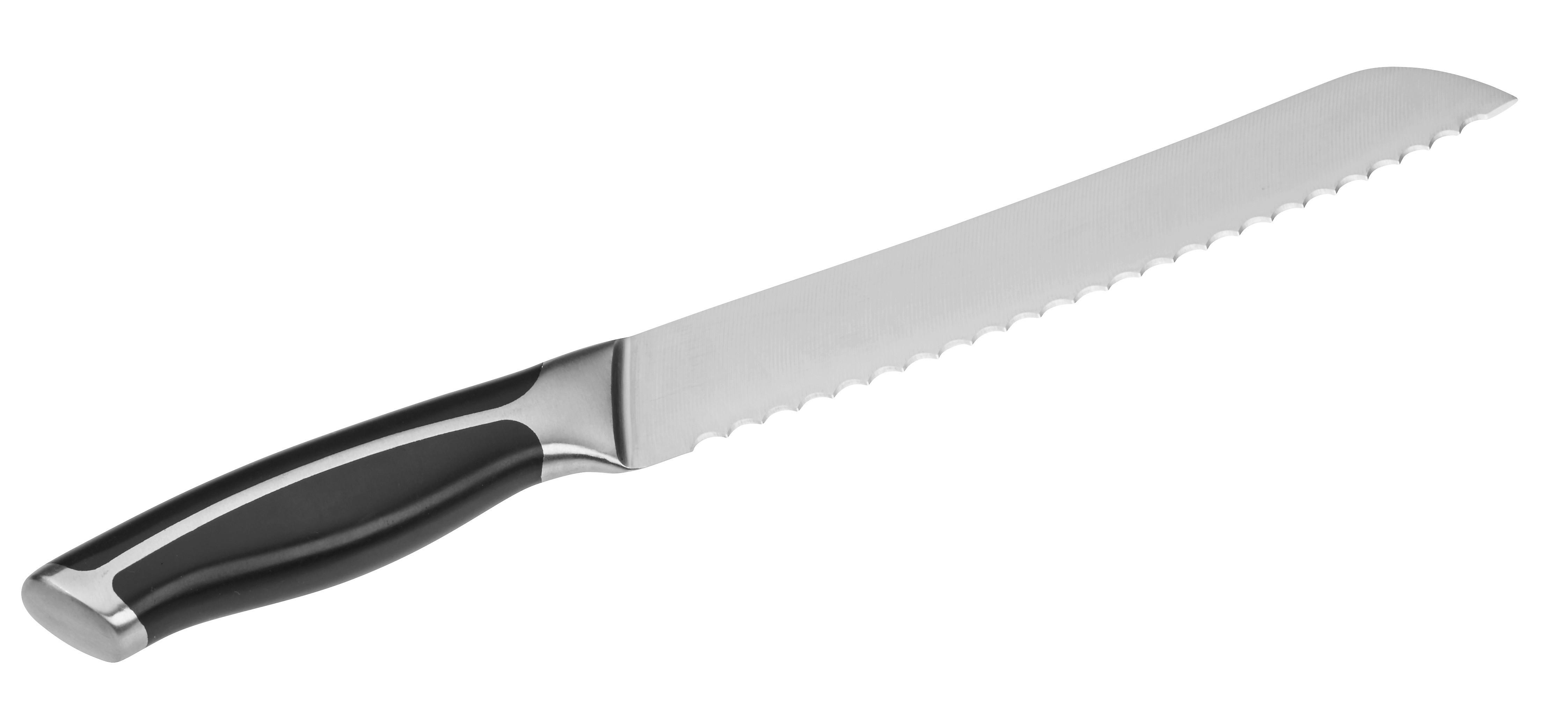 Cuțit pentru pâine Christian - culoare inox, Modern, metal (33cm) - Modern Living