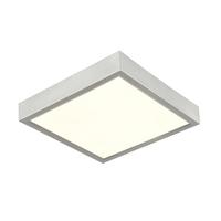 Plafonieră cu LED Fridolin 2 - argintiu, Romantik / Landhaus, plastic (17/17/3,6cm) - Modern Living