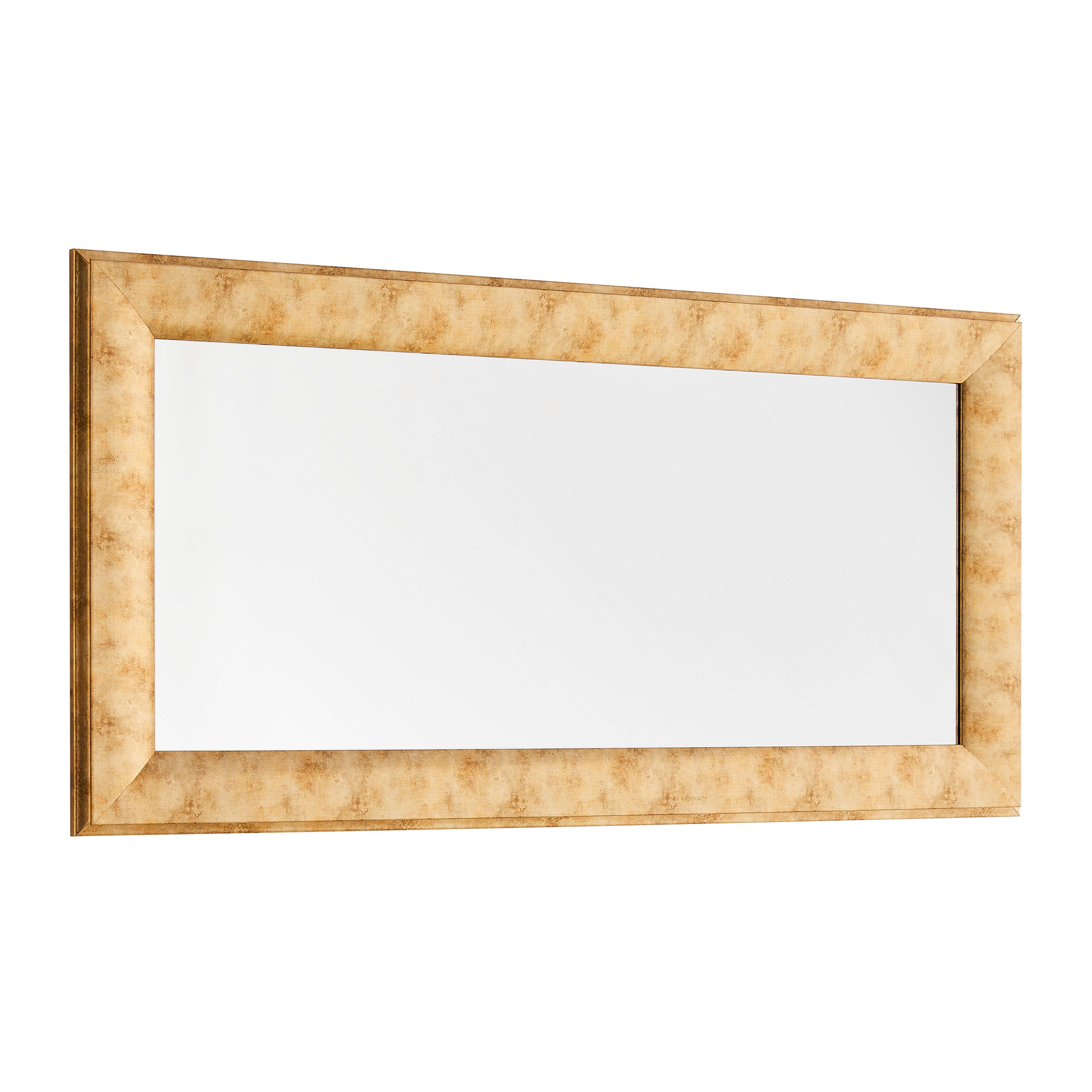 Wandspiegel Olli in Goldfarben - Goldfarben, Lifestyle, Glas/Holzwerkstoff (41/81cm) - Mömax