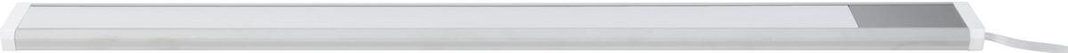 Lichtleiste Weiß max. 15 Watt - Weiß, Basics, Kunststoff/Metall (90/5/1,3cm)