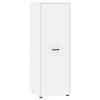 Kleiderschrank Kivo Weiß - Weiß, MODERN, Holzwerkstoff/Kunststoff (45/129,8/52,1cm) - Based