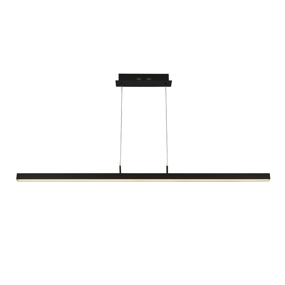 LED Függőlámpa 96381-1bk - fekete/fehér, Basics, műanyag/fém (80/70/118.5cm)