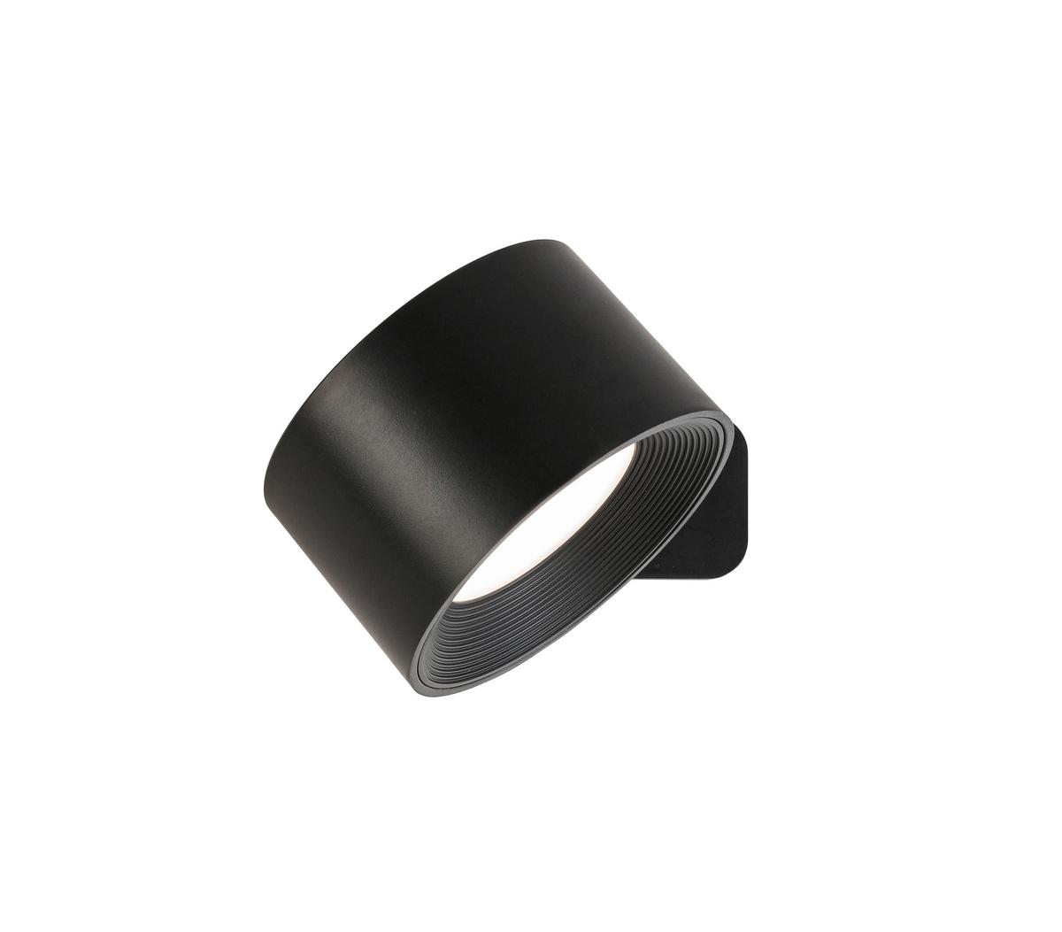 KINKIET AKUMULATOROWY SPOT *SBN* - czarny, Basics, tworzywo sztuczne/metal (9,2/8/4,5cm) - Novel