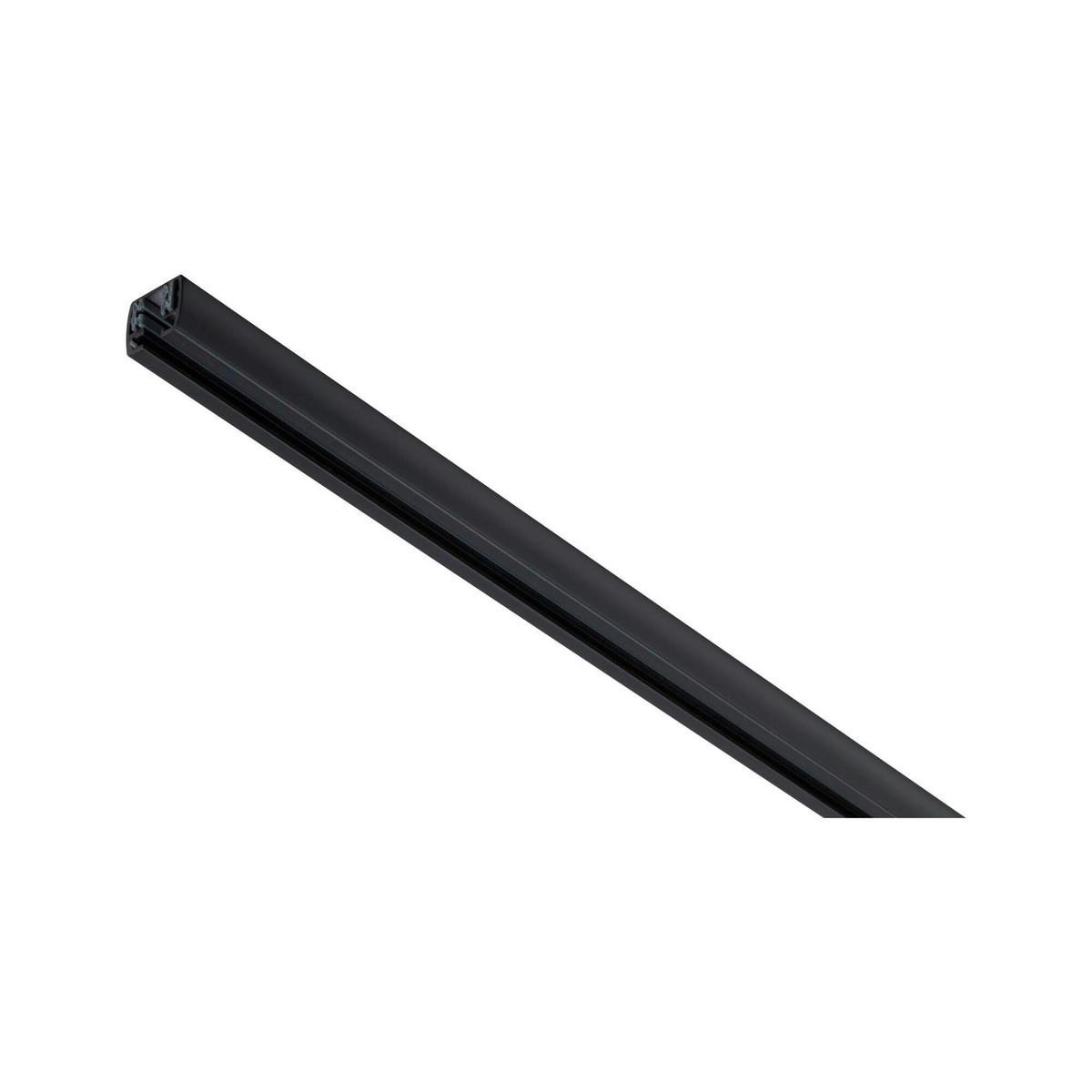 Schienensystem Urail Schiene Schwarz ca. 150cm - Schwarz, Basics, Metall (150cm) - Paulmann