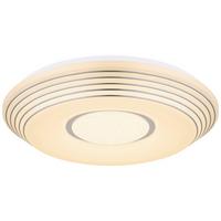 Stropna Led-svetilka Pillo, S Sijalko - bela/prozorno, Basics, kovina/umetna masa (50/8,5cm) - Globo