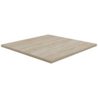 Mizna Plošča Masola, Bela, Hrast - bela/hrast sonoma, Moderno, leseni material (50/8/50cm) - MID.YOU