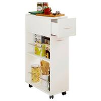 Večnamenski Voziček Tusal Sb, Bela - bela, Moderno, kovina/umetna masa (25/50/85cm) - MID.YOU