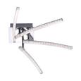 Stropna Led-svetilka Simon - krom, Konvencionalno, kovina/umetna masa (63cm) Stropna Led-svetilka Simon - krom, Konvencionalno, kovina/umetna masa (63cm)