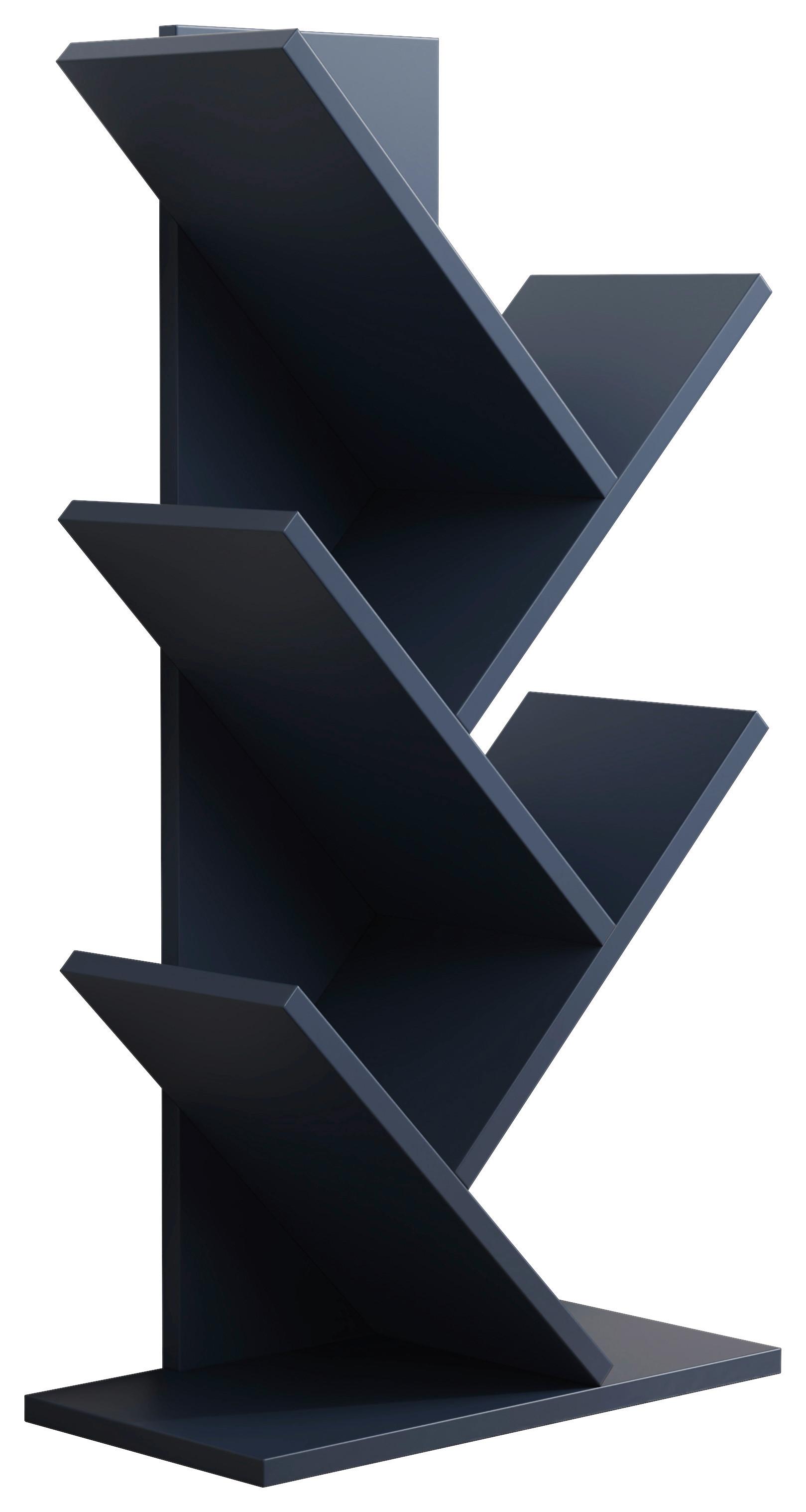 REGAL NULIS L - Anthrazit, Design, Holzwerkstoff (40/77/20cm) - MID.YOU