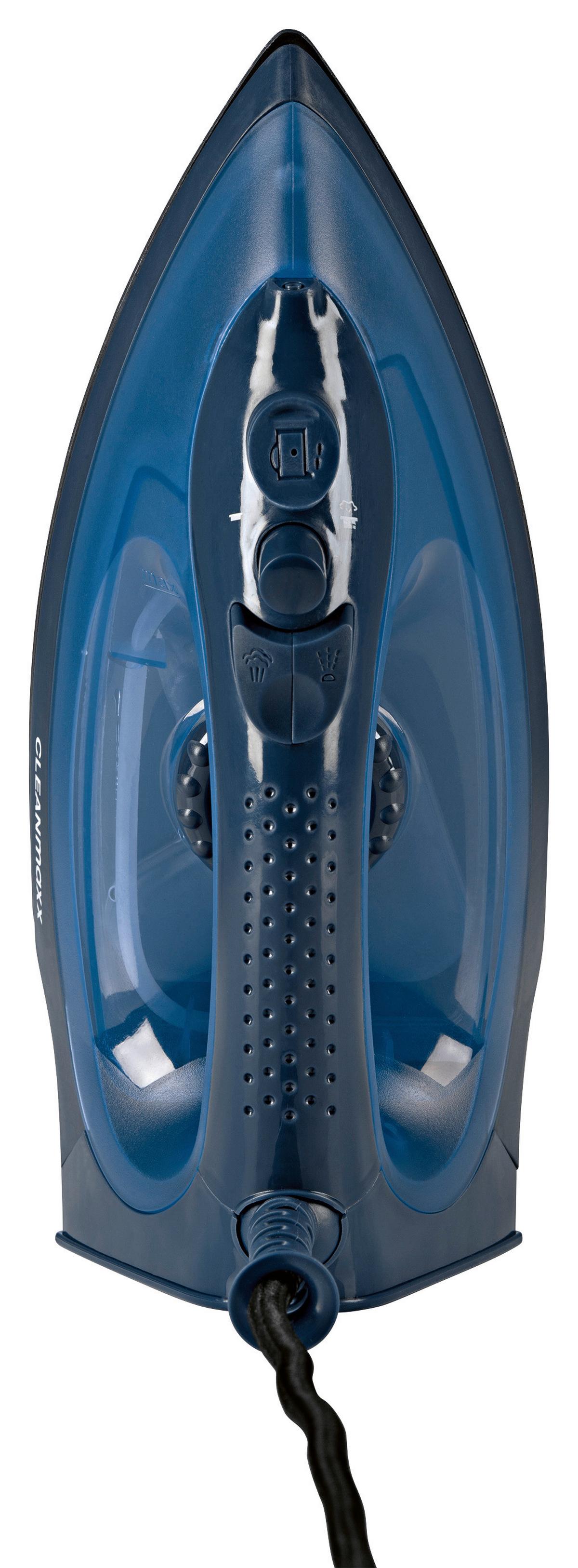 Dampfbügeleisen Cleanmaxx Blau max. 2200 Watt - Blau, Basics, Kunststoff/Metall (25/12/10cm)