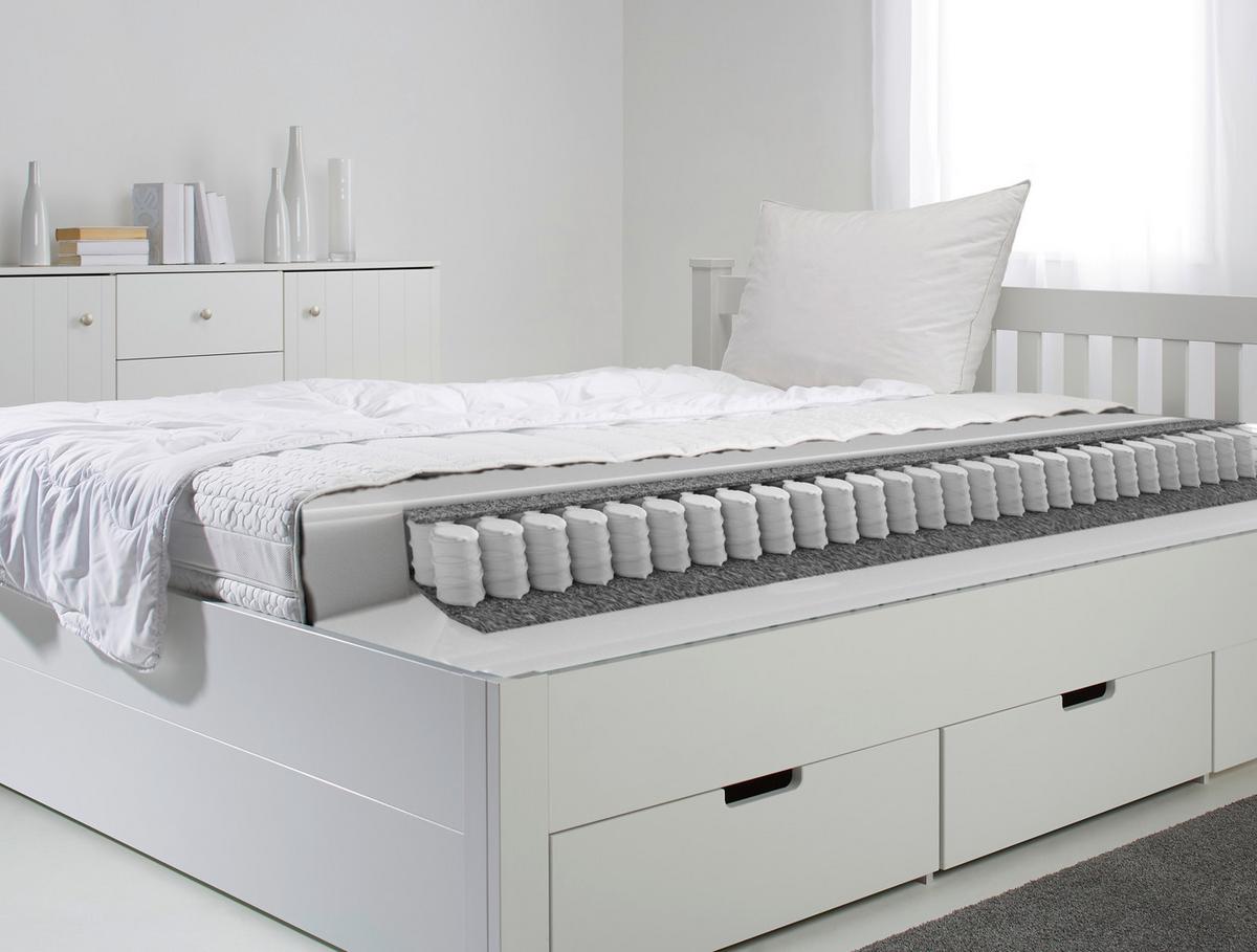Rolani Madrac Living Elise Plus - bijela/zelena, Moderno, tekstil (90/200cm) - Nadana