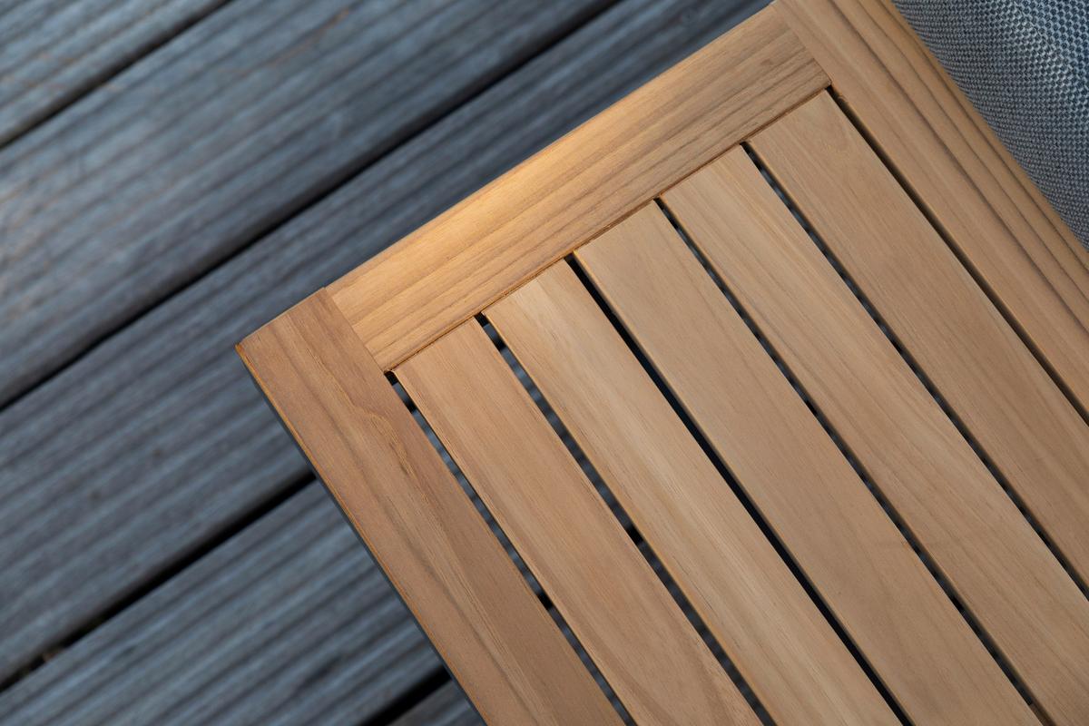 Loungegarnitur 3-tlg. Samara Holz/Metall/Textil mit Kissen - Anthrazit/Grau, Basics, Holz/Textil (253/70/175cm) - Gardenson