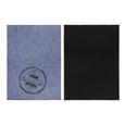 Geschirrtuch-Set Urban in Schwarz und Blau - Blau/Schwarz, MODERN, Textil (50/70cm) - MÖMAX modern living