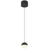 LED-HÄNGLAMPA SESTINE - vit/svart, Modern, metall/plast (11/11/150cm) - Mömax