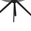 STOL MED ARMSTÖD KARO - grå/svart, Modern, metall/textil (58/88/65cm) - Bessagi Home