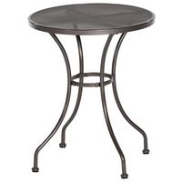 Vrtna Miza Delos, Ø 60cm, Aluminij - barve grafita, Moderno, kovina (60/60/75cm) - Gardenson