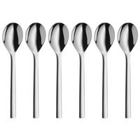 ZESTAW ŁYŻECZEK DO KAWY 1291656046 WMF - kolor stalowy, Basics, metal (13,5cm) - WMF