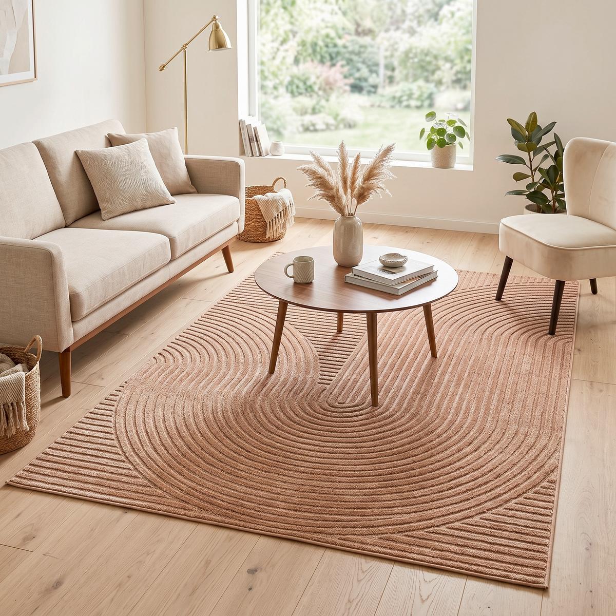 Webteppich Terracotta Ca. 160x230cm - Terracotta, Konventionell, Textil (160/230cm) - Mömax