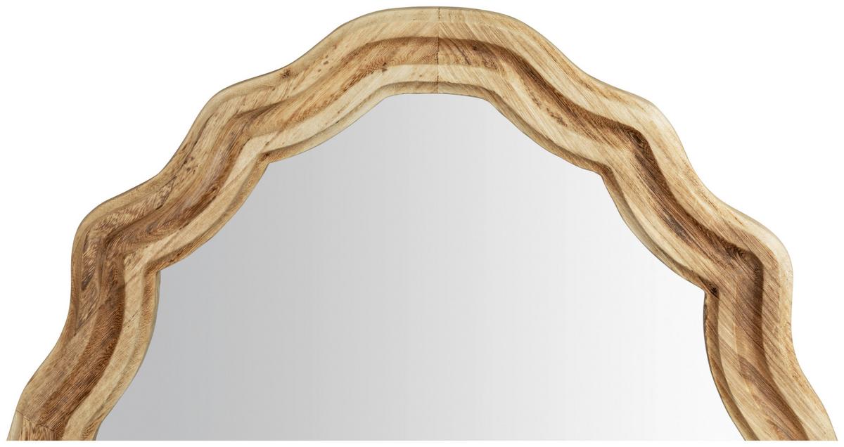 Stensko Ogledalo Joline -Exklusive/sb- - naravne barve, Trendi, steklo/les (61/86/3cm) - Mömax