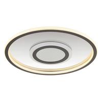 LED Mennyezeti Lámpa 48556-40 - fehér/szürke, Konventionell, műanyag/fém (43,2/5cm) - Globo