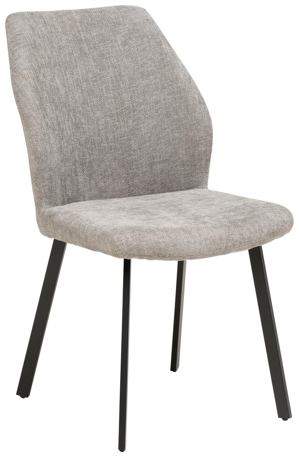 Jedilna Garnitura Perth, Temno Siva, 5-Delno - temno siva, Konvencionalno, kamen/kovina (90/140/76cm) - MID.YOU