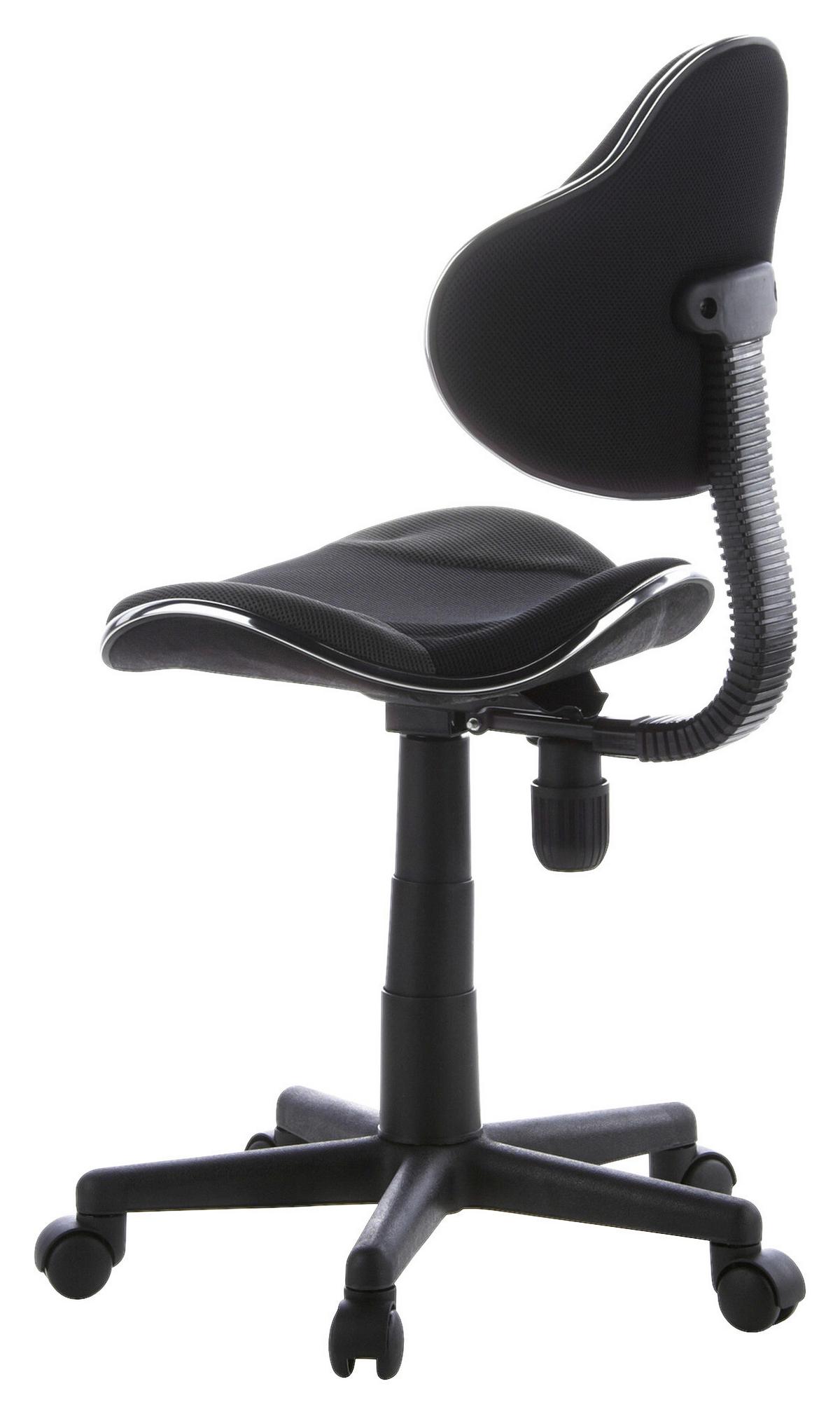 Mladinski Vrtljivi Stol Kiddy Gti 2, Siva, Črna - siva/črna, Basics, umetna masa (45/86-101/42cm) - MID.YOU