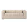 BÄDDSOFFA MIRANDA - beige/svart, Modern, metall/trämaterial (207/71/98cm) - Bessagi Home