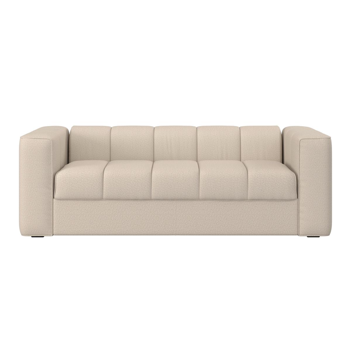 Trosjed Miranda - bež/crna, Moderno, drvni materijal/drvo (207/71/98cm) - Bessagi Home