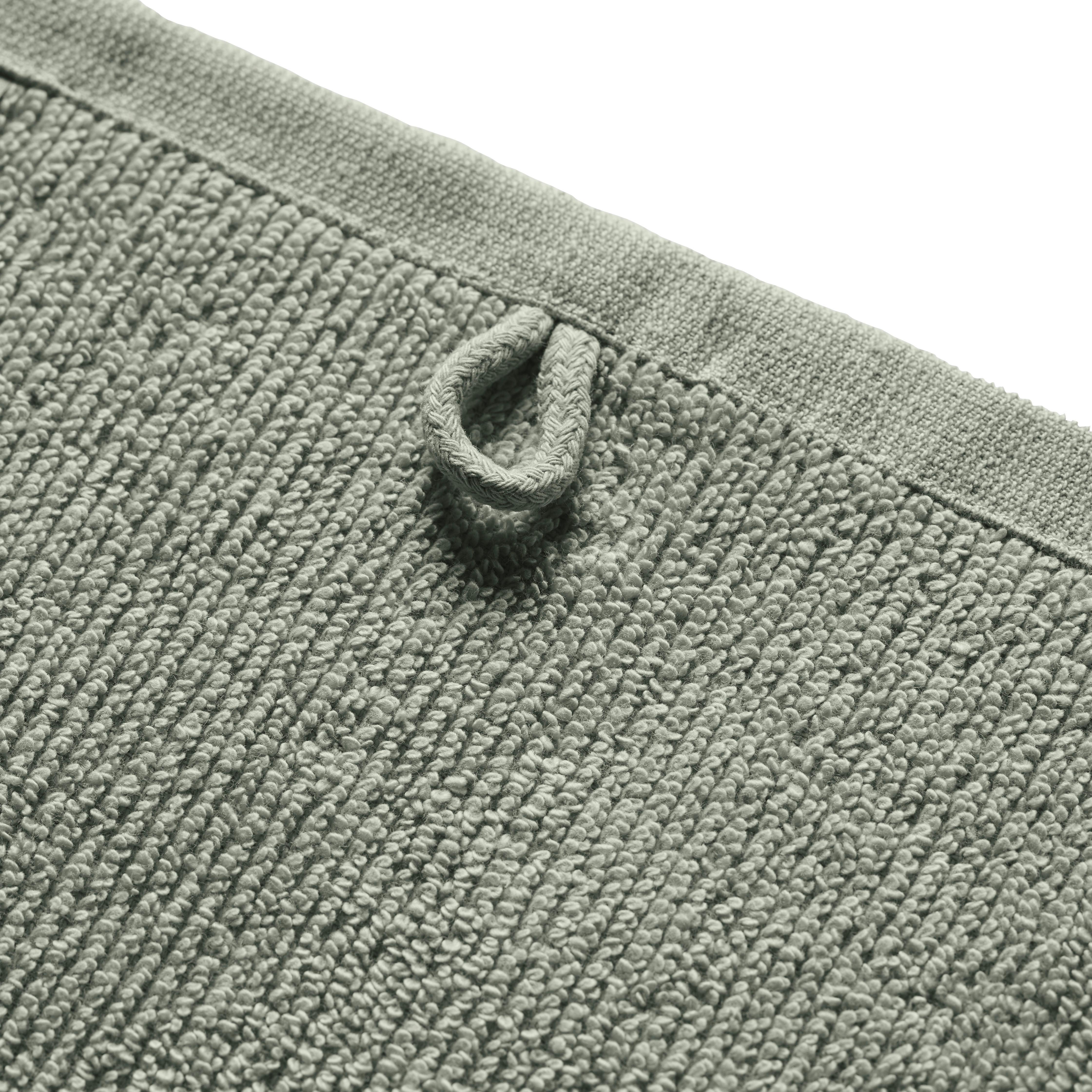 Handtuch Bio Hanna in Olivgrün ca. 50x100cm - Olivgrün, Natur, Textil (50/100cm) - ecoTree