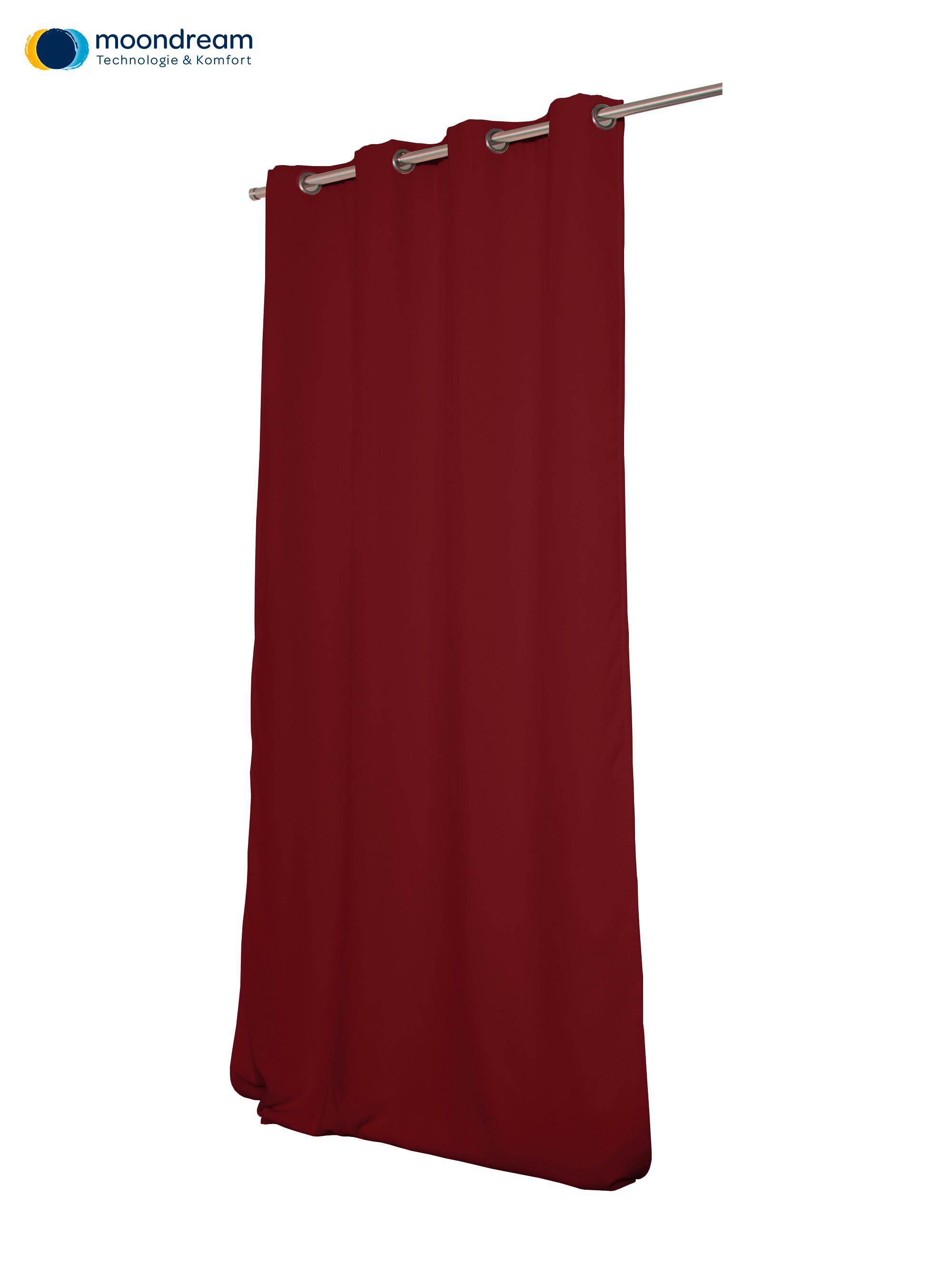 ZASŁONA ZACIEMNIAJĄCA R11-1-01-0330-17 - czerwony, Design, tkanina (145/260cm)