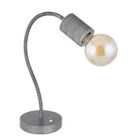 Namizna Svetilka Freddy - srebrne barve, Basics, kovina (26/14/59cm) - Globo