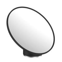 Kosmetikspiegel Chris in Schwarz - Schwarz, Modern, Glas/Kunststoff (19,9/17,2/13,3cm) - Premium Living