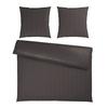 Bettwäsche Xenia Streif XXL Anthrazit ca. 200x200cm - Anthrazit, MODERN, Textil (200/200cm) - Premium Living