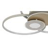 LED-TAKLAMPA SEHR - sandfärgad/champagne, Modern, metall/plast (74/77/11cm) - Mömax