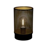 Veioză cu LED Vom - negru, Modern, plastic/metal (10/16cm) - Modern Living