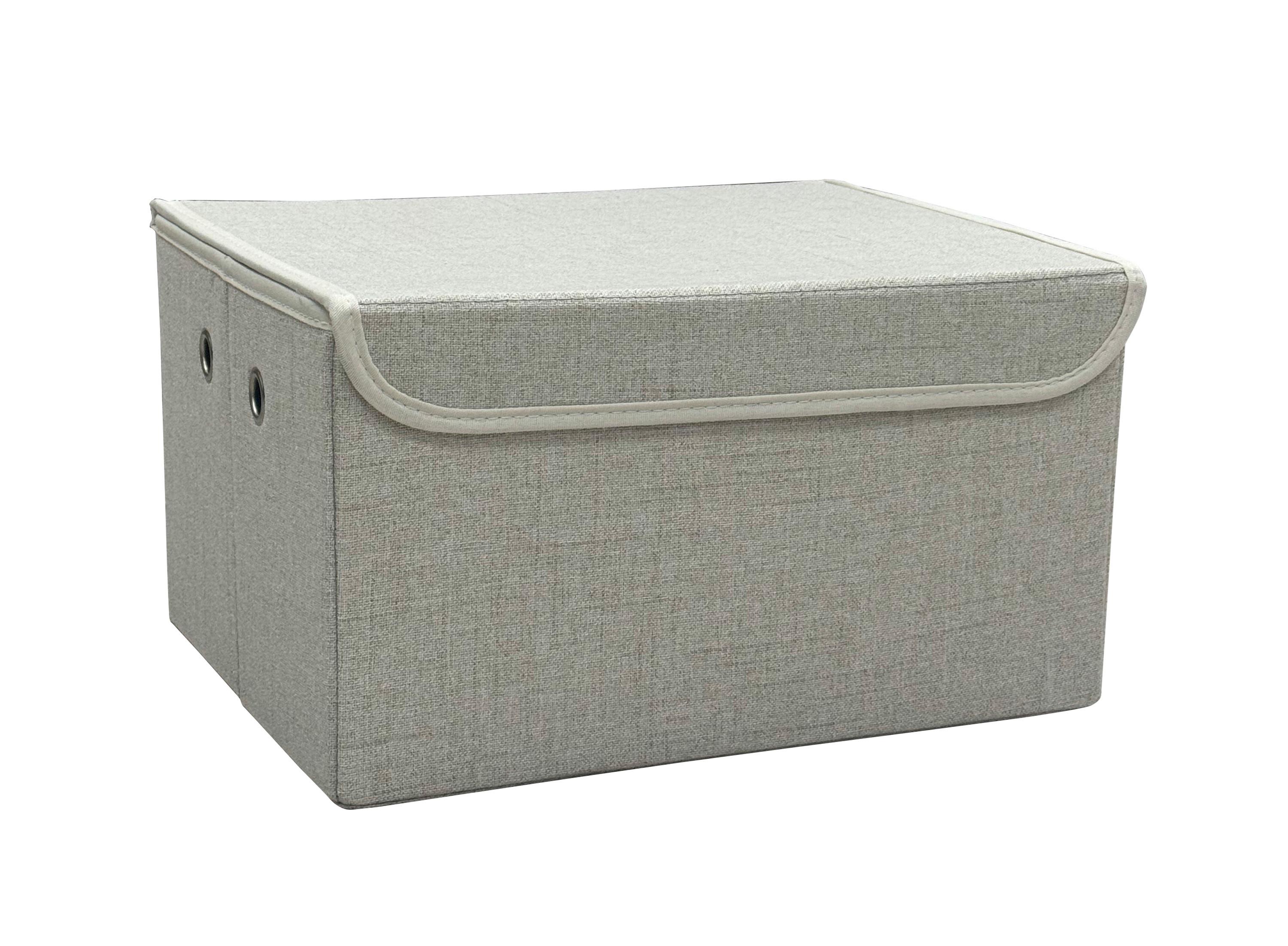 Kutija Za Odlaganje Rems 40x30x20cm - bež, Moderno, karton/tekstil (40/30/20cm) - Mömax