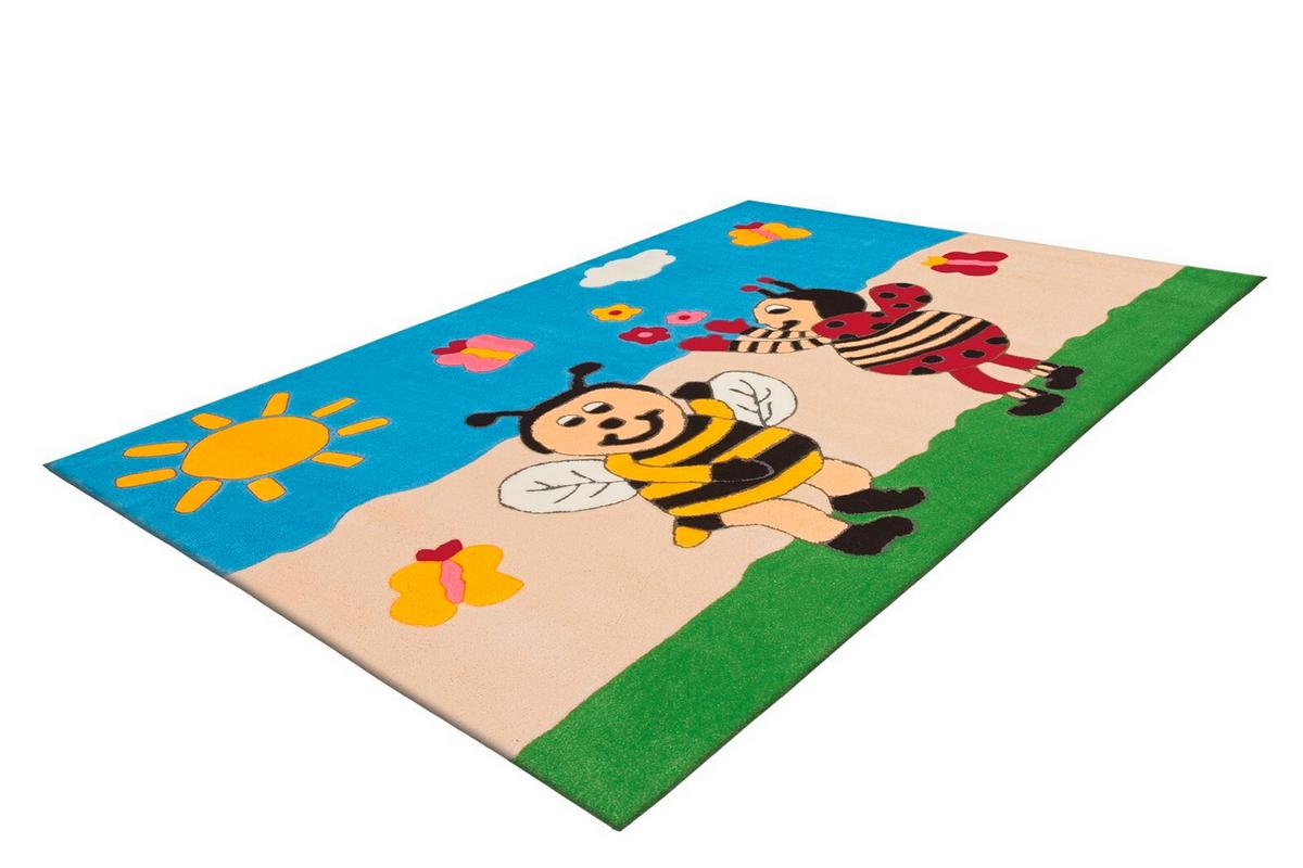 KINDERTEPPICH Joy 4091 Multi Bumbl 110x160 - Multicolor, Basics, Textil (110/160cm) - Kayoom