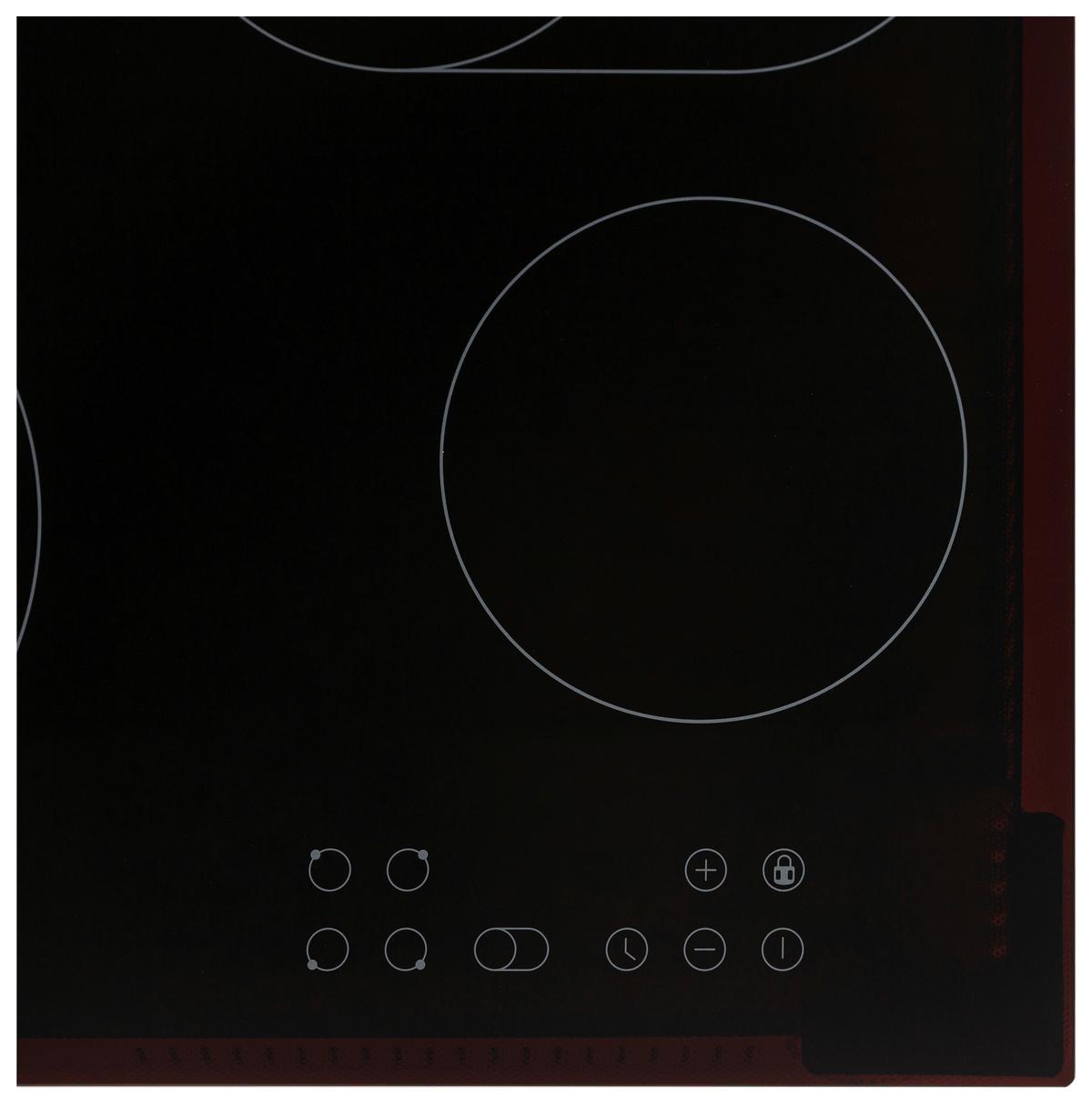 Glaskeramikkochfeld CKA4Z2KB - Schwarz, Basics, Glas (58/4,5/51cm) - Mican
