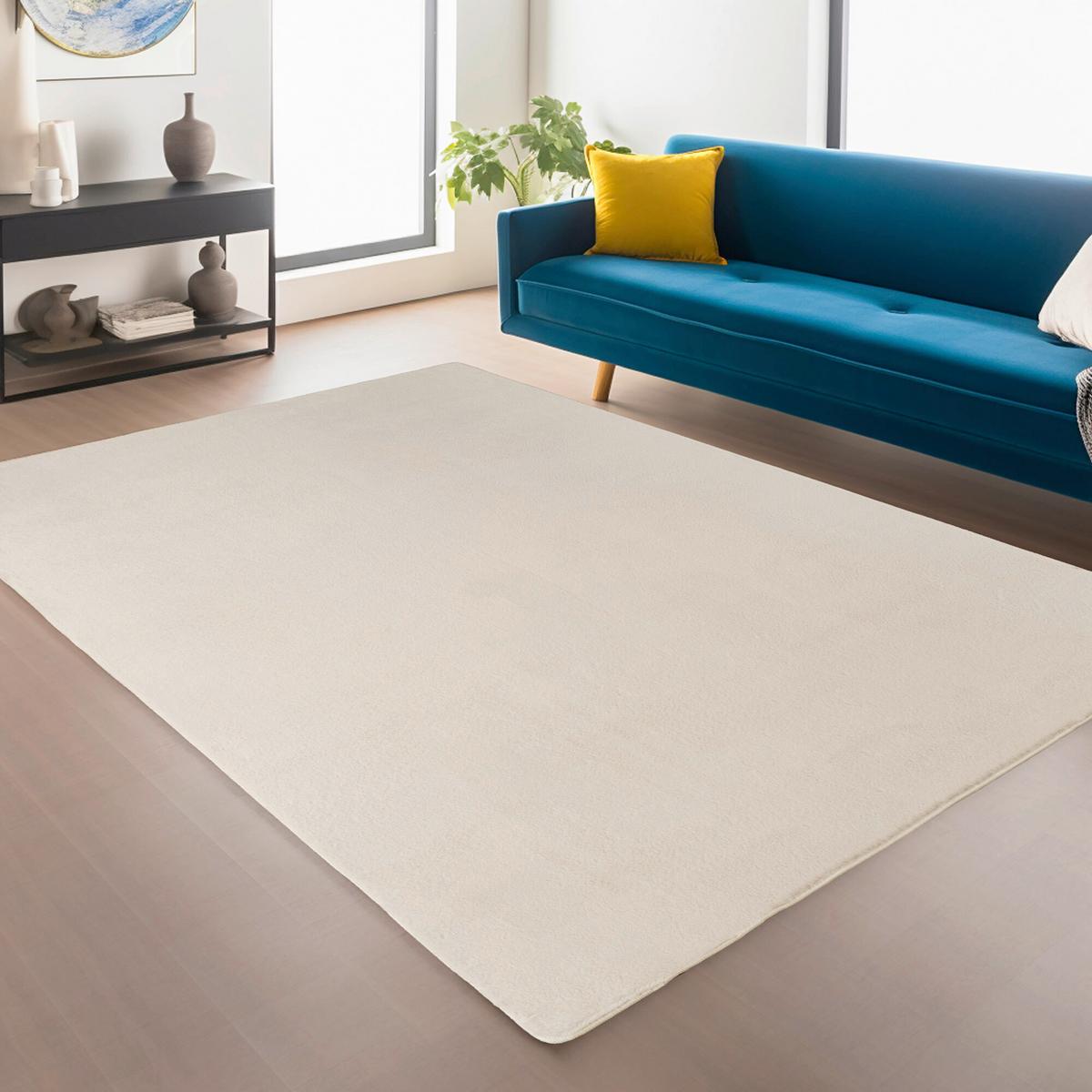 Tkana Preproga Joy, Krem Barva, 160x220cm - krem barve, Design, tekstil (160/220cm)