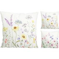 Díszpárna Flower 45/45 - többszínű, textil