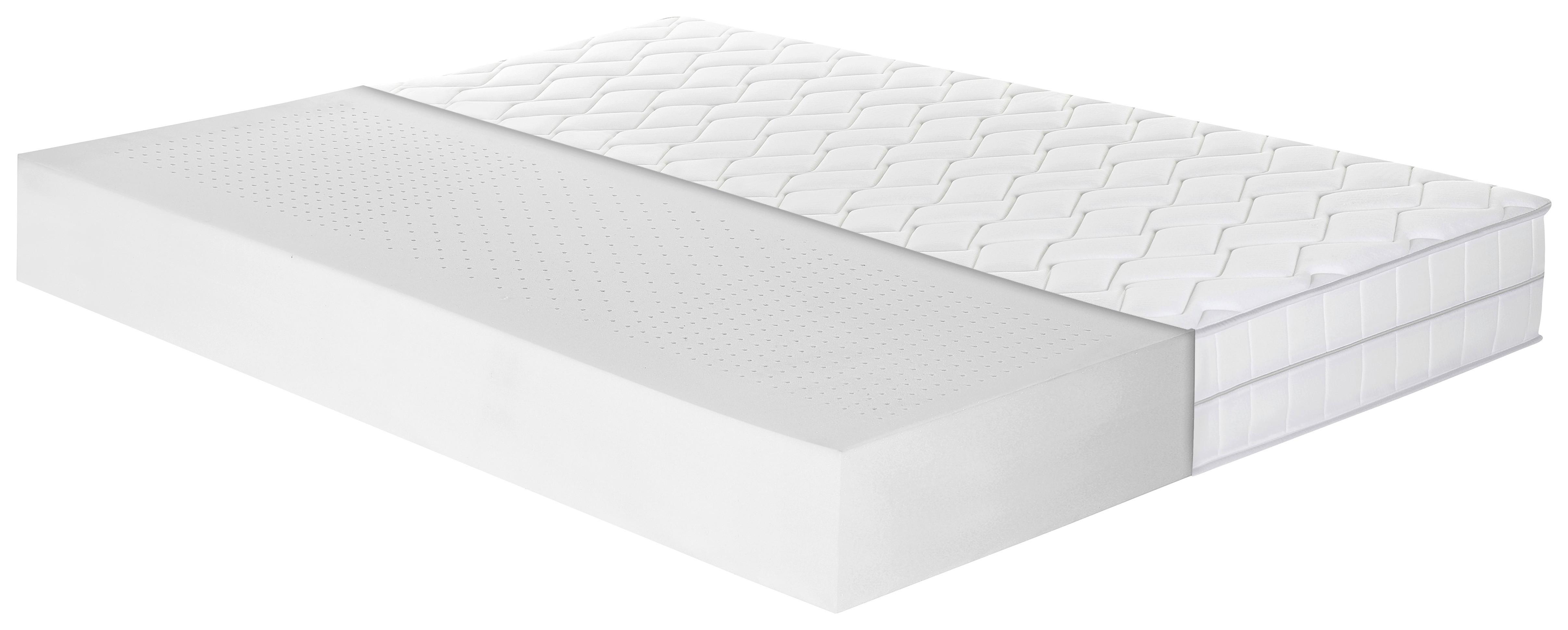 Kaltschaummatratze Air Deluxe H2/3 ca. 140x200cm - Weiß, Basics, Textil (140/200cm) - MID.YOU