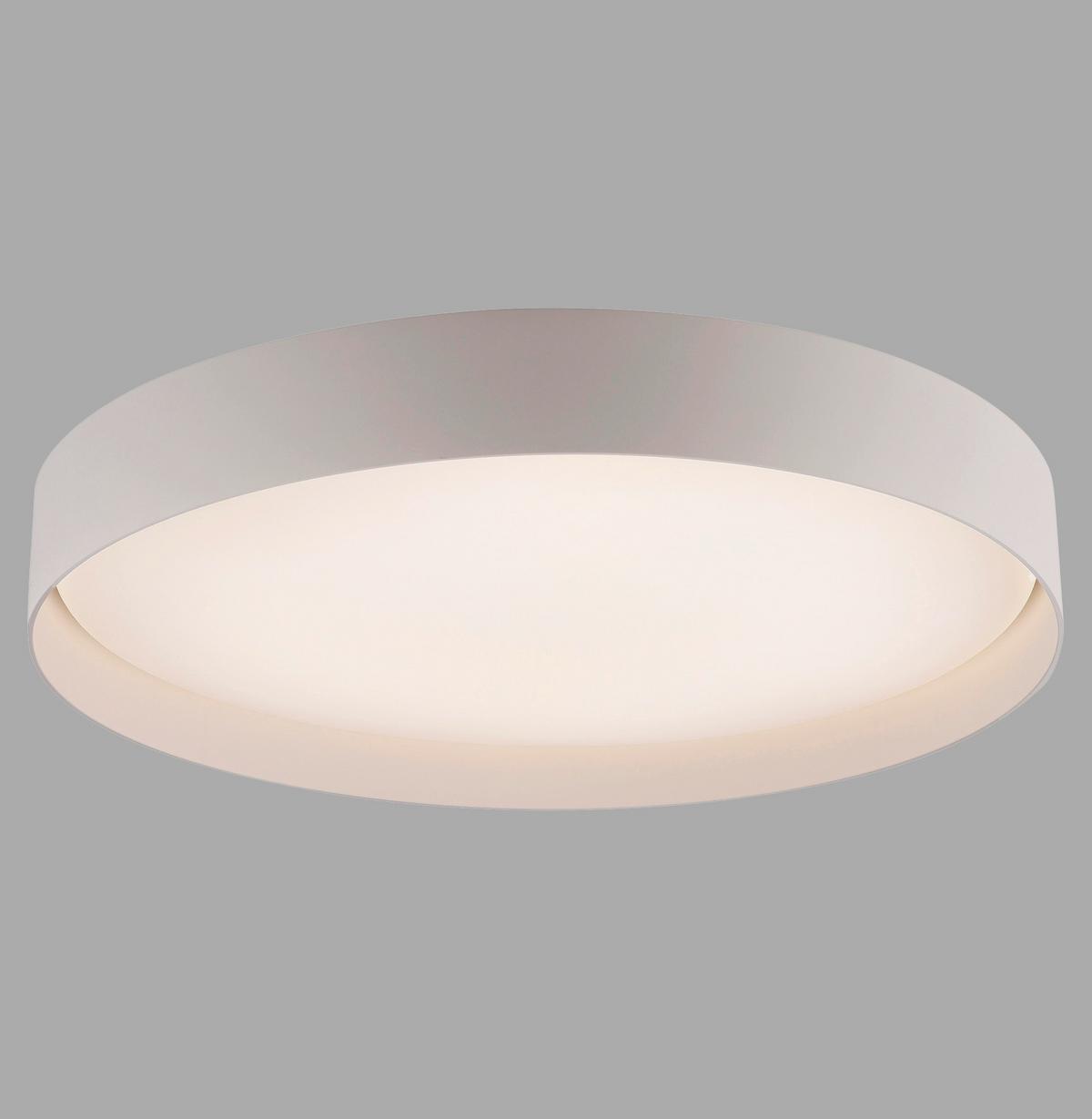 LAMPA SUFITOWA LED 14595-39 TAVOLI - kolor piaskowy, Konventionell, tworzywo sztuczne/metal (49/49/7.3cm) - Schöner Wohnen