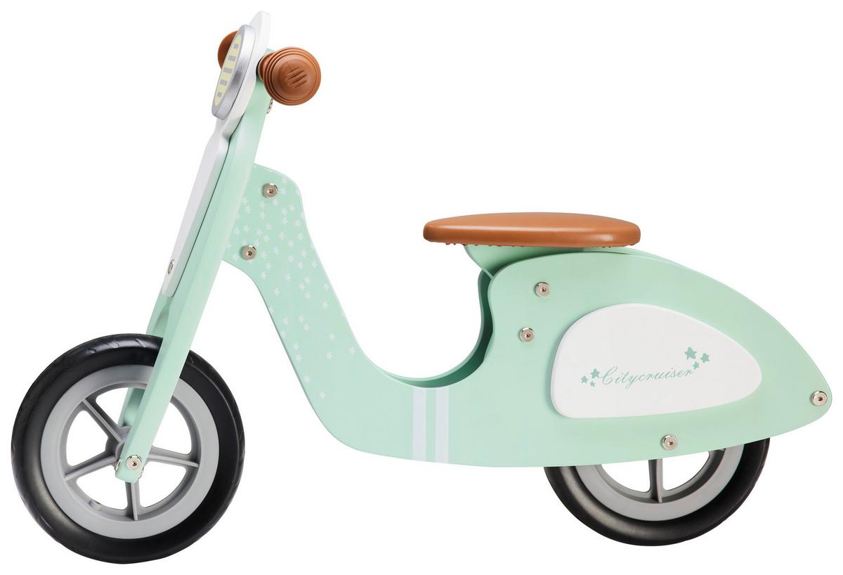 Bicikl Guralica Vespa - boje mente, Natur, drvo (76/34/48cm) - Based