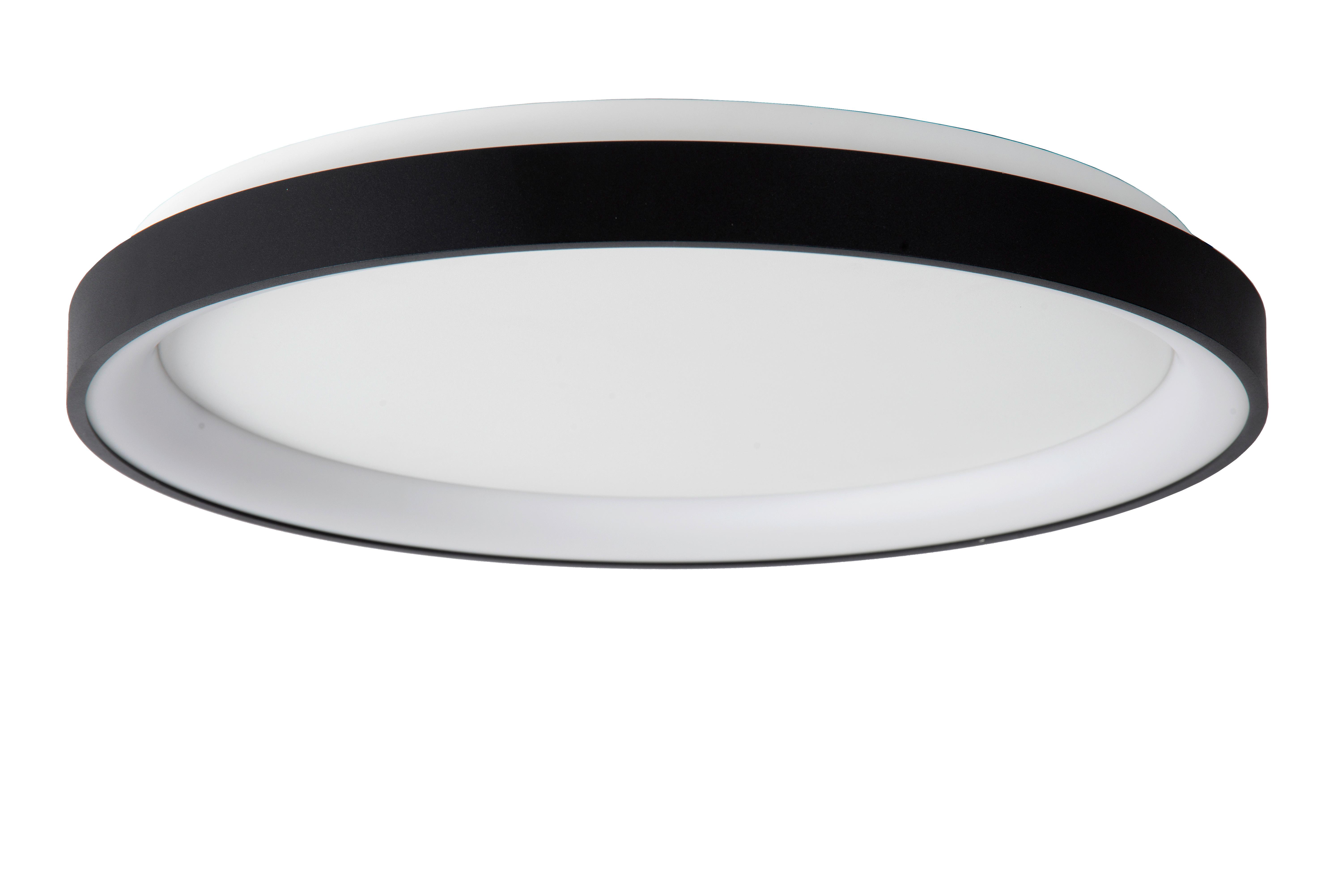 LAMPA SUFITOWA LED 46103/38/30 VIDAL - czarny, Design, tworzywo sztuczne (48/48/6cm) - Lucide