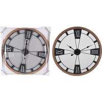 Ceas de perete Wooden - Basics, lemn/metal (70cm)