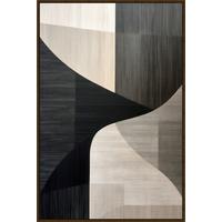 Keilrahmenbild Lotta ca. 60x90cm - Beige/Schwarz, MODERN, Holzwerkstoff/Kunststoff (60/90cm) - Premium Living